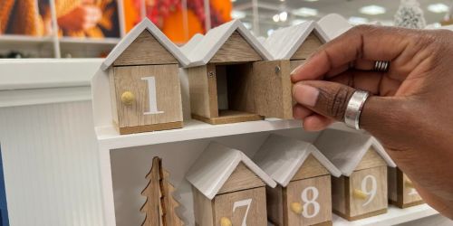 Target Wooden Advent Calendars From $30 | Add your own Treats Year after Year!