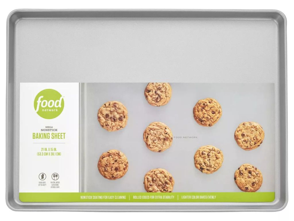 Food Network Nonstick Cookie Sheet 3-Count Set from $6.99 Shipped on  Kohls.com (Reg. $40)