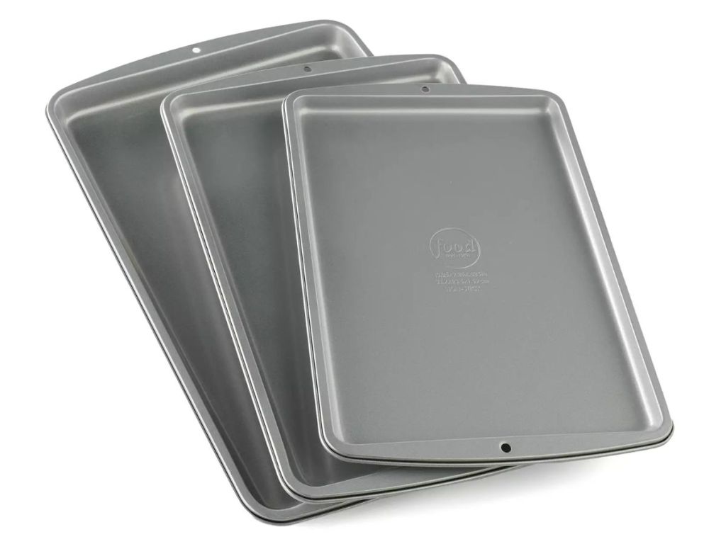 Food Network 3 Pc. Non-Stick Cookie Sheet Set