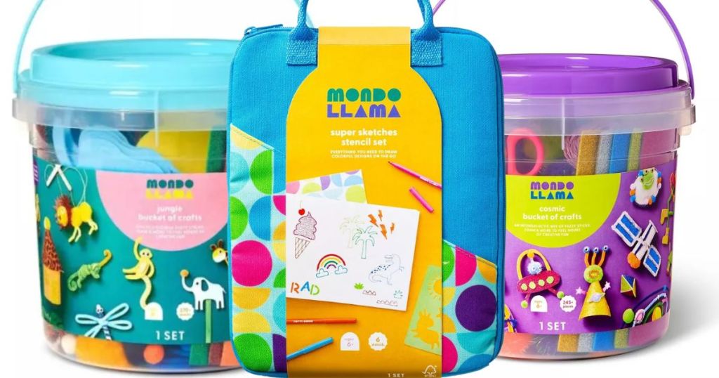 Clay Character Plastic Bucket Kit - Mondo Llama™ : Target