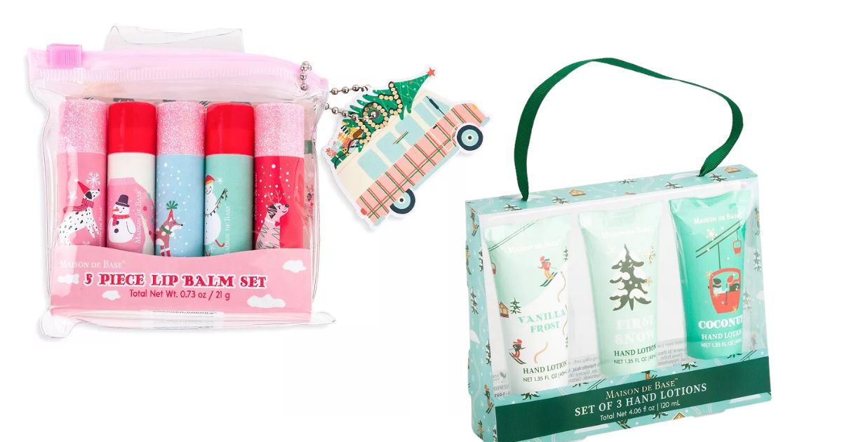 MAISON DE BASE Mini Beauty Gift Sets for Women-