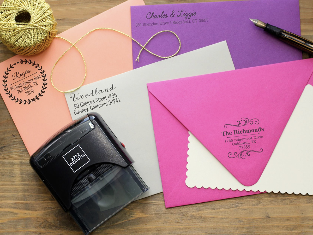 Up to 85% Off Personalized Self-Inking Stamps on Groupon | Tons of Design Options!