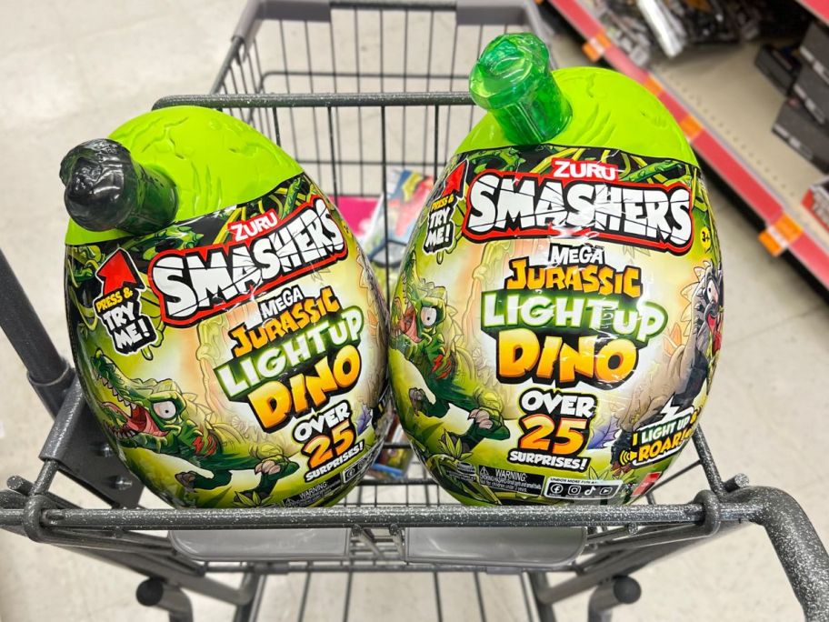 Zuru Smashers Mega Jurassic Dino Light Up Egg