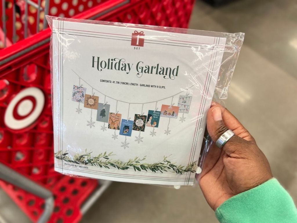 Holiday Garland at Target