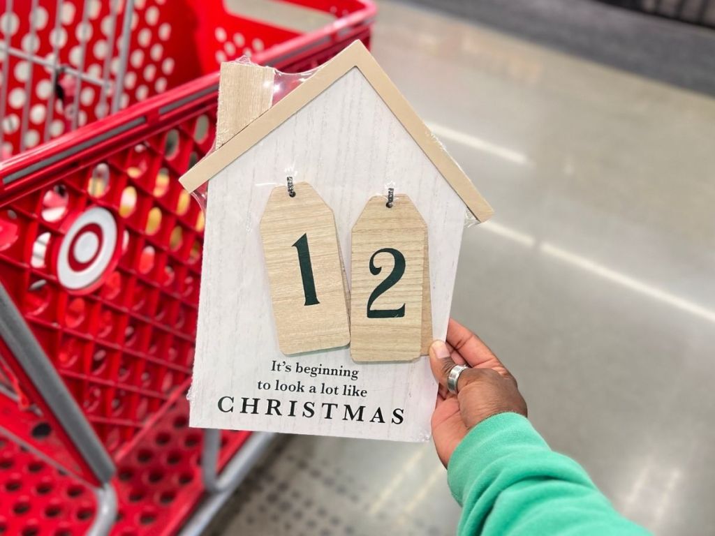 Christmas Countdown Calendar at Target