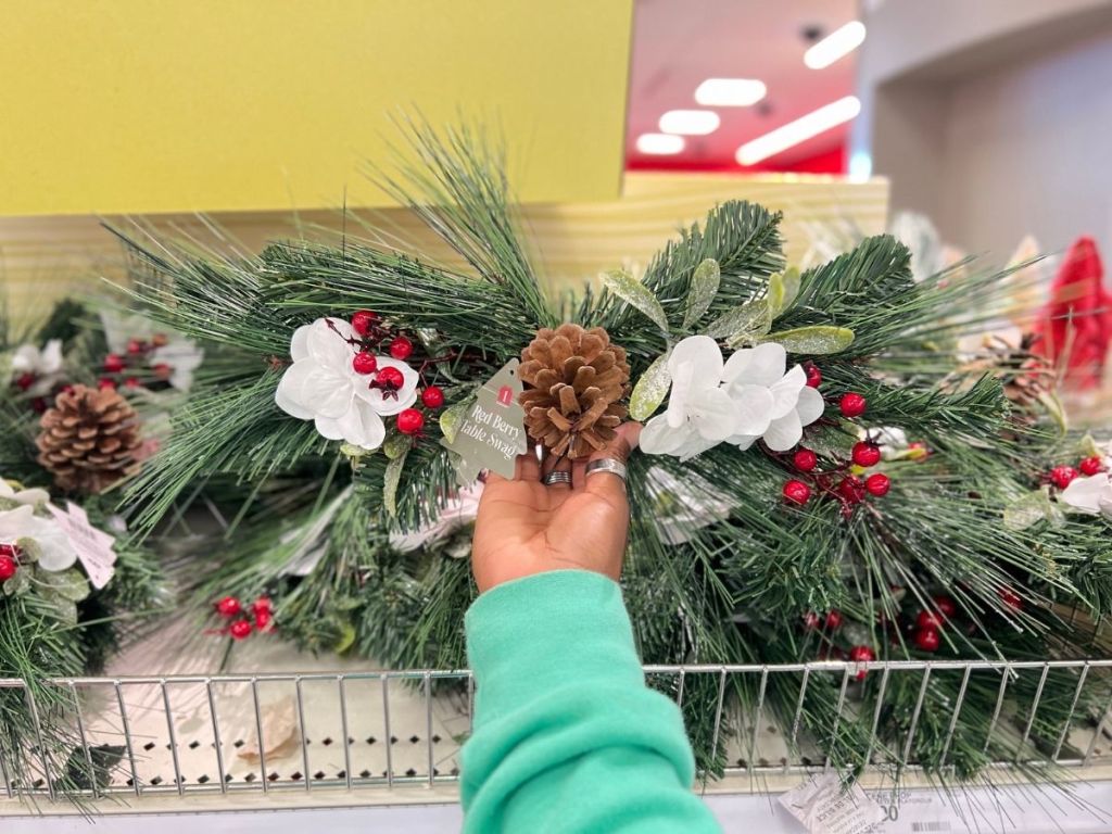 Winter Greenery Decor at Target