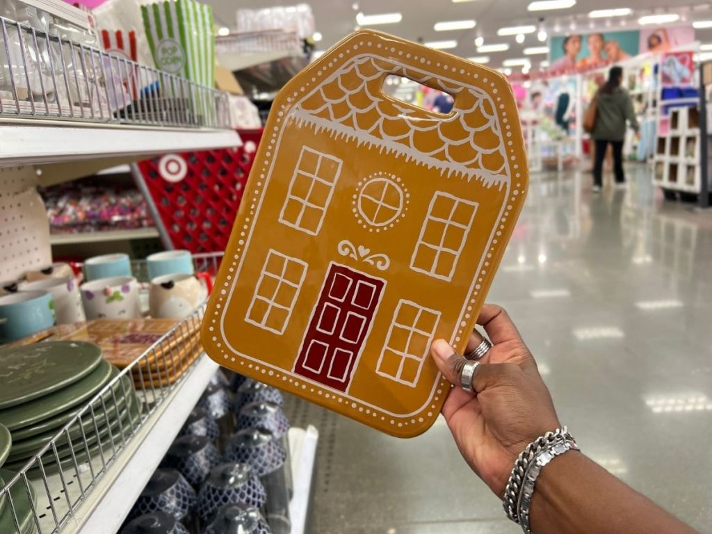 Gingerbread House Platter at Target