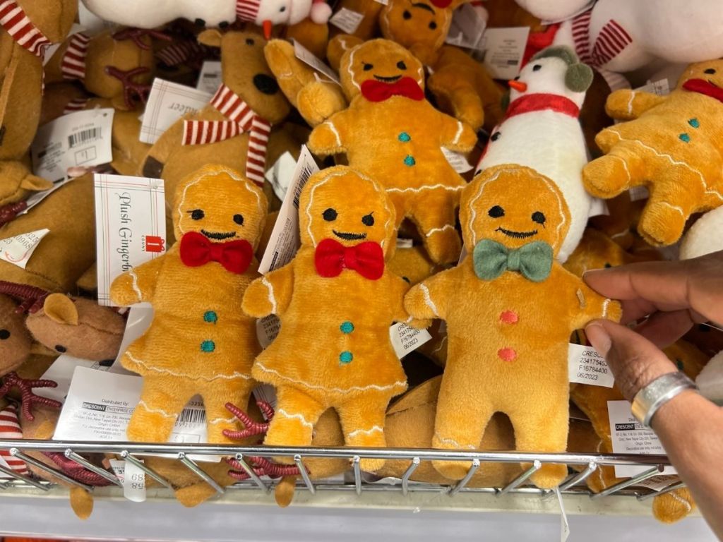 Plush Gingerbread Men at Target