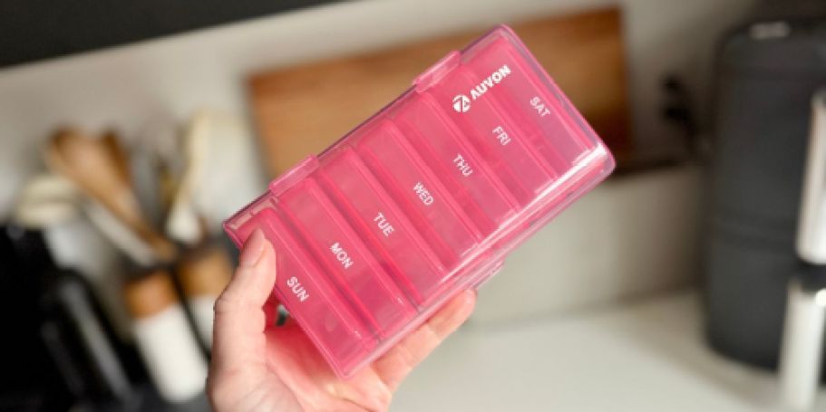 Weekly Pill Organizer Just $5.99 Shipped for Amazon Prime Members
