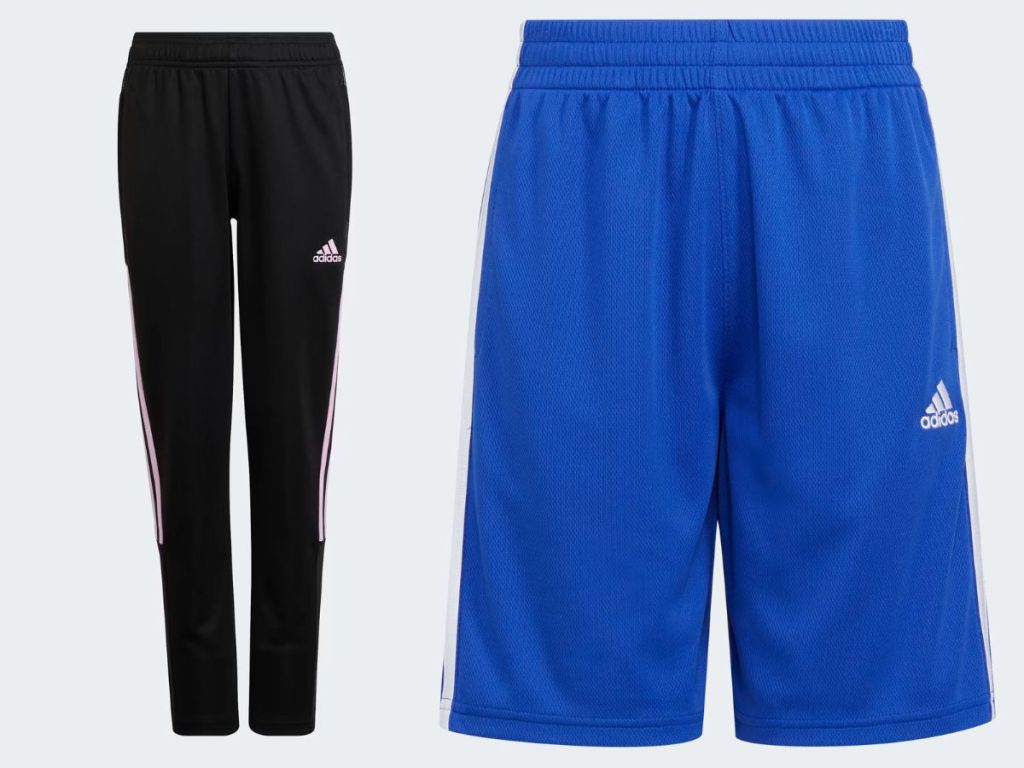 Adidas Girls Track Pants and Boys Shorts
