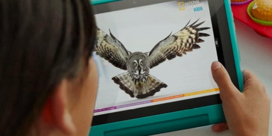 Get 50% Off Amazon Kids Fire Tablet AND Echo Pop Bundle