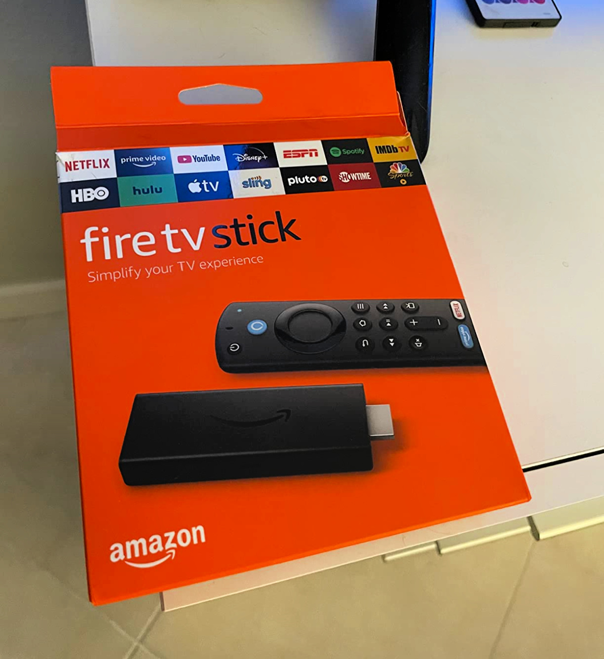 Roku vs Firestick: an Amazon Fire Stick box from an Amazon customer