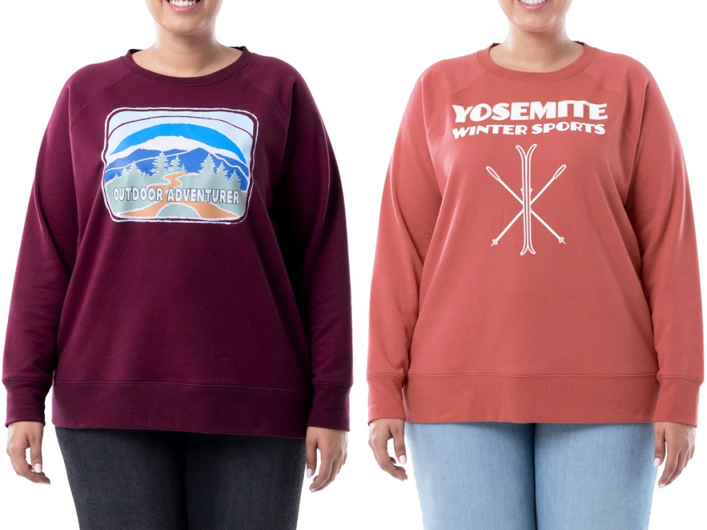 Up to 75% Off Athletic Works Clothing on Walmart.com, Plus Size Sweatshirt  ONLY $5