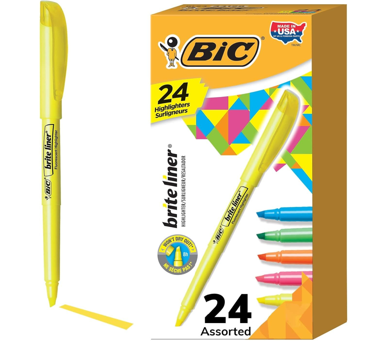 BIC Pastel Highlighters 12Pack ONLY 6.44 Shipped on Amazon (Regularly
