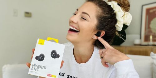 Wireless Earbuds w/ Fast Charging Case Only $20.99 on Amazon (140-Hour Playtime & Noise-Cancelling)