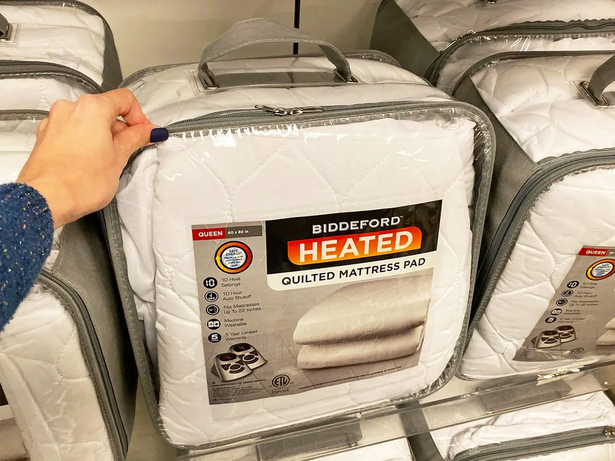review of biddeford quilted heated mattress pad