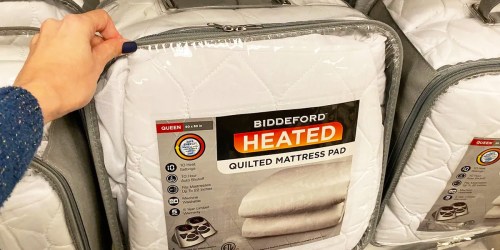 Biddeford Heated Electric Mattress Pads from $31.49 on Kohls.com (Reg. $110) | Great for Winter!