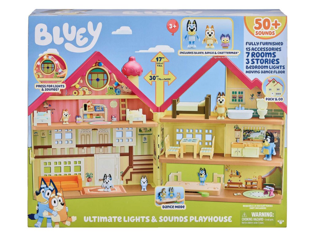 Bluey Ultimate Lights & Sounds Playhouse