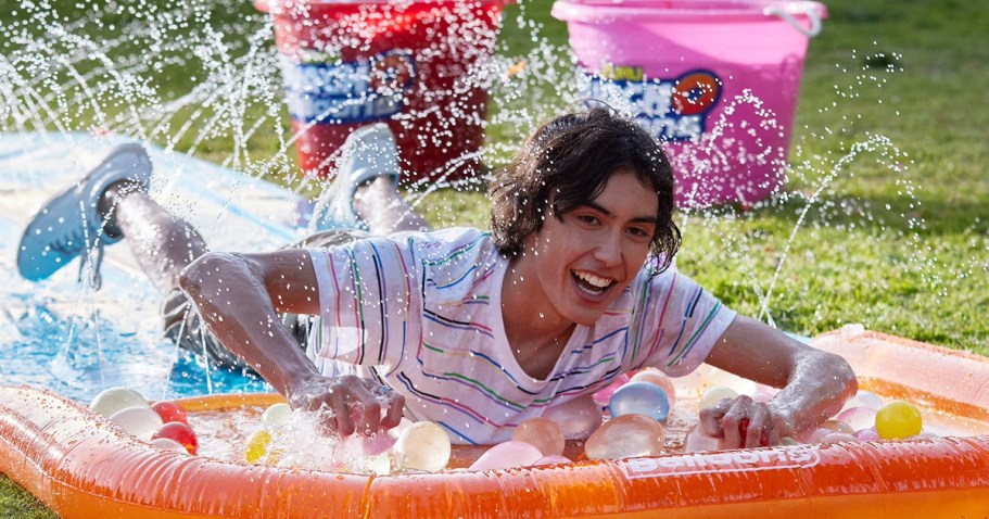 Bunch O Balloons Waterslide Just $10 on Walmart.com | Includes OVER 100 Balloons!