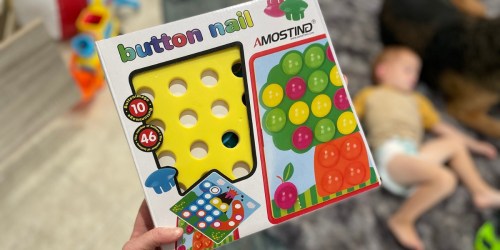 Button Art Activity Board Only $12.99 Shipped for Amazon Prime Members (Reg. $26)