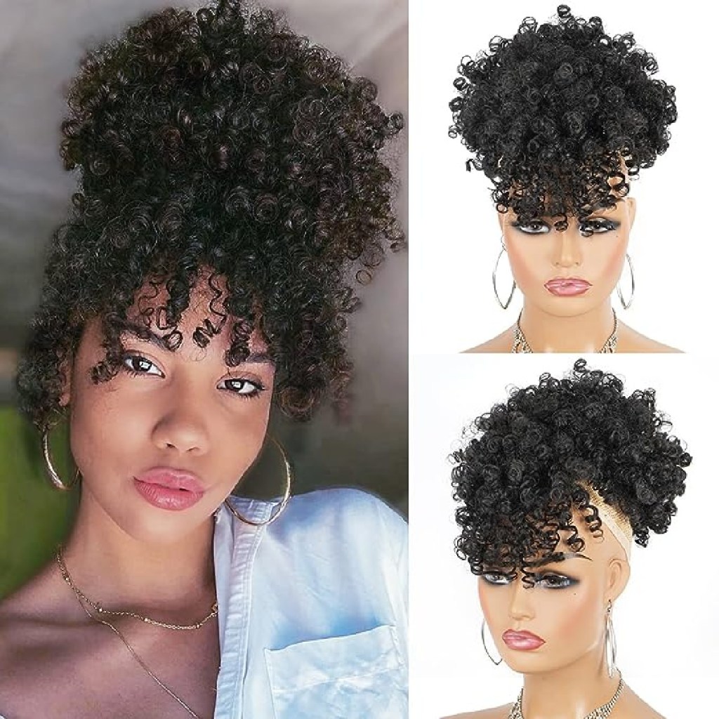 The Cetiq Afro Ponytail wig for women