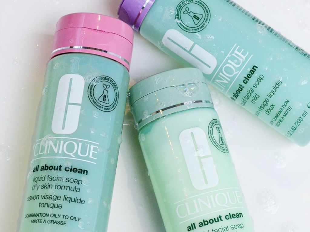 3 Clinique Cleansers