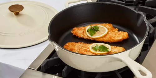Cuisinart Cast Iron Chicken Fryer Only $39.99 Shipped (Reg. $100) – Choose from 3 Color Options