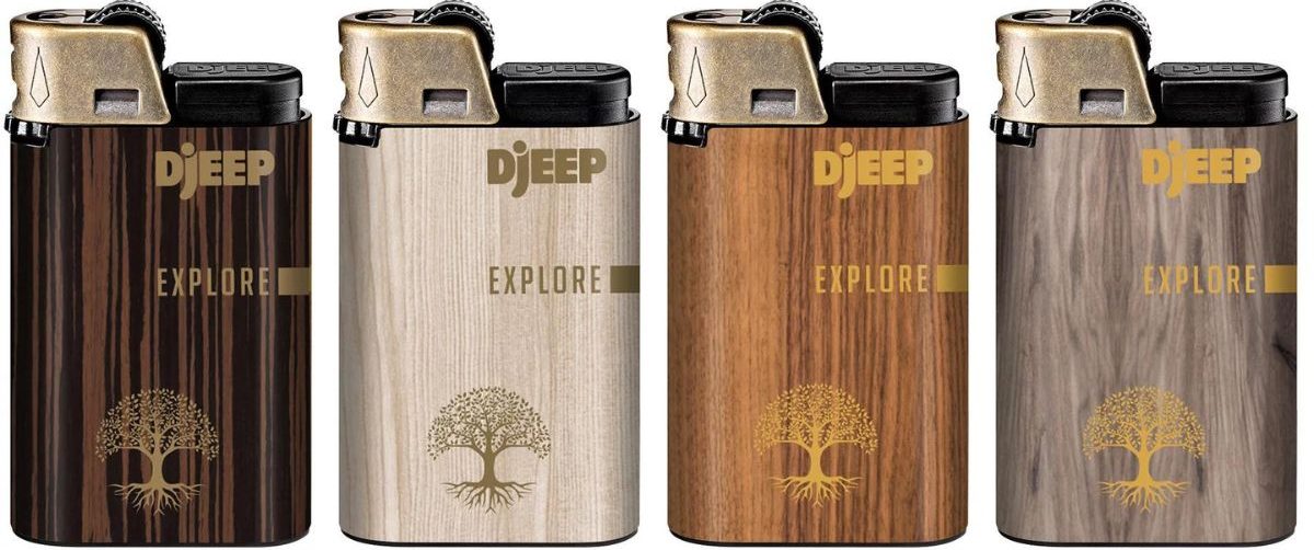 4 Djeep Pocket Lighters