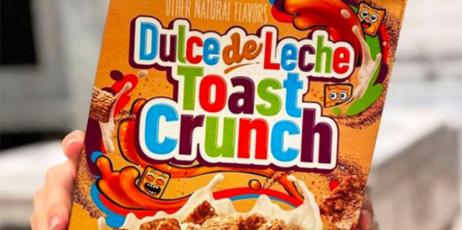 Dulce de Leche Toast Crunch Breakfast Cereal Just $2.62 Shipped on Amazon