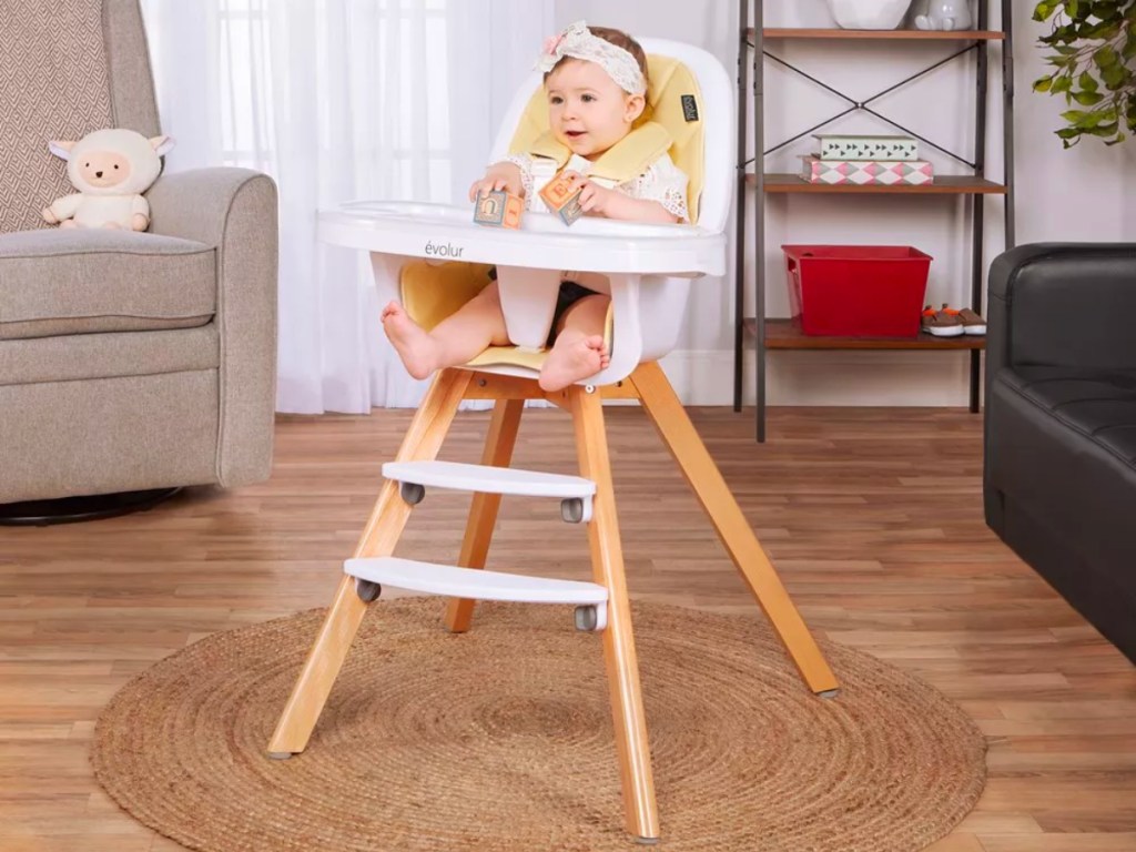 Evlour Zoodle 2-in-1 Baby High Chair