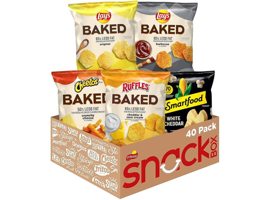 Frito Lay Baked & Popped variety pack