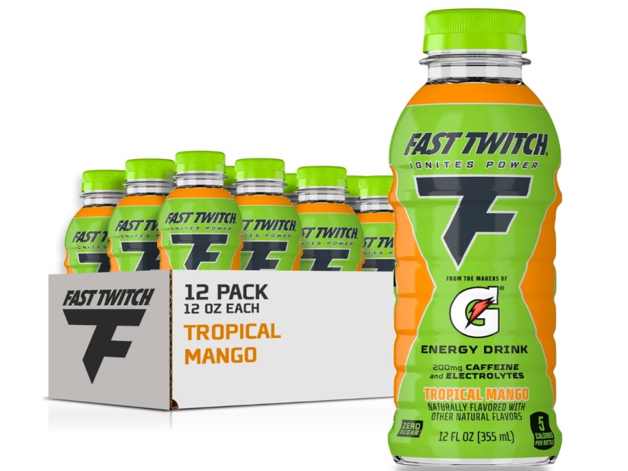 Gatorade Fast Twitch Energy Drink 12oz 12-Pack in Tropical Mango