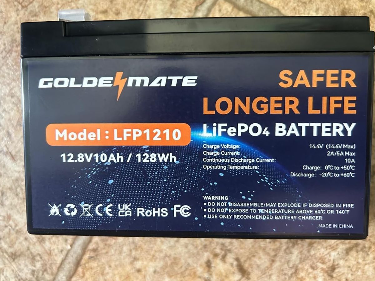 goldenmate battery