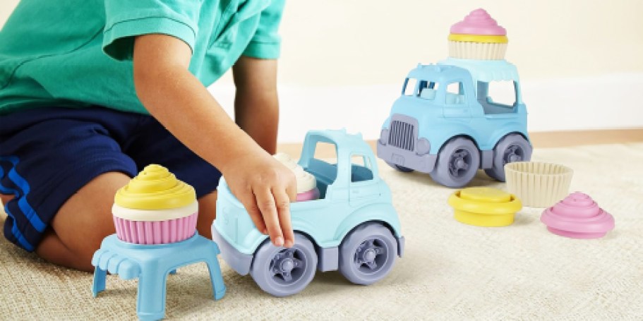 Up to 65% Off Green Toys on Amazon | Cupcake Truck Set Only $13