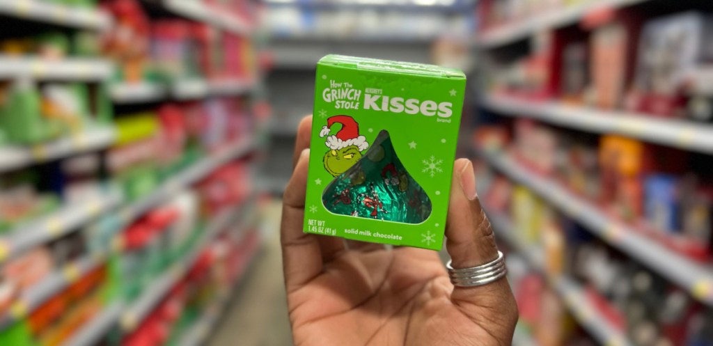 Grinch Solid Milk Hershey Kiss at Walmart