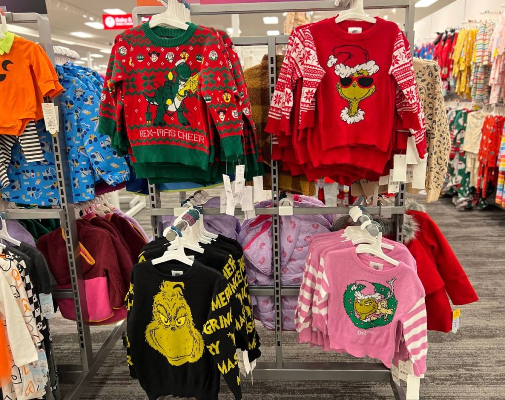 Grinch Sweaters from Target