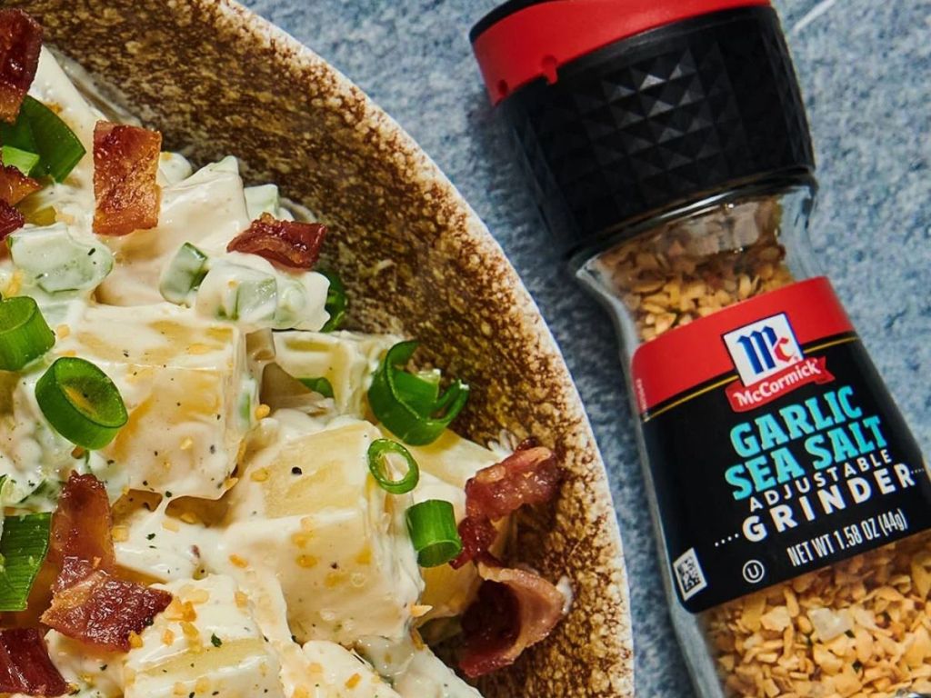 McCormick® Garlic Seasoned Salt Grinder