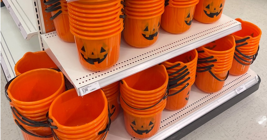 Halloween Storage Bins $10 at Target!
