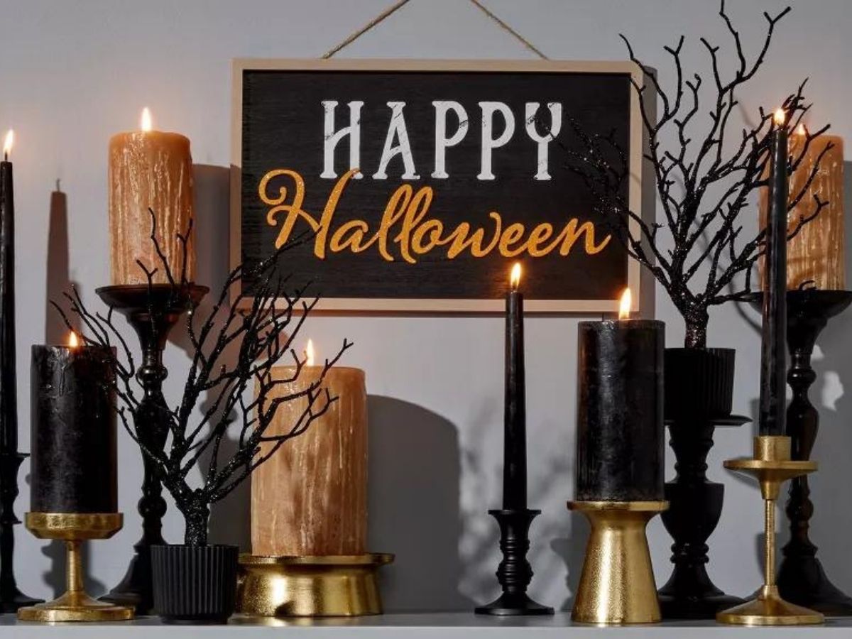Happy Halloween Wall decor Sign from target
