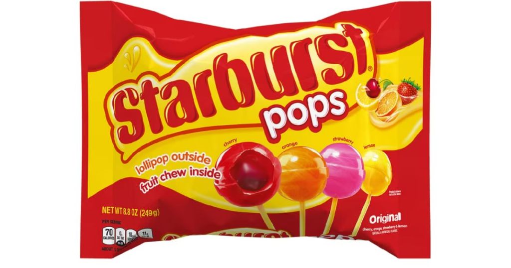 Starburst Lollipops 