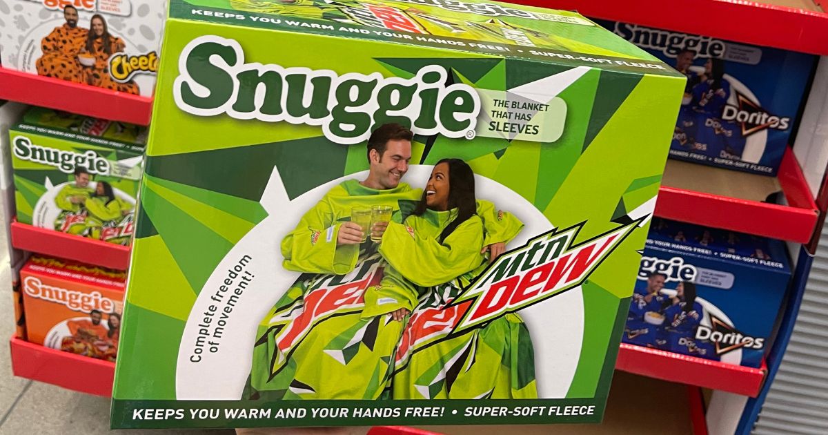 Mountain Dew Snuggie at Walmart