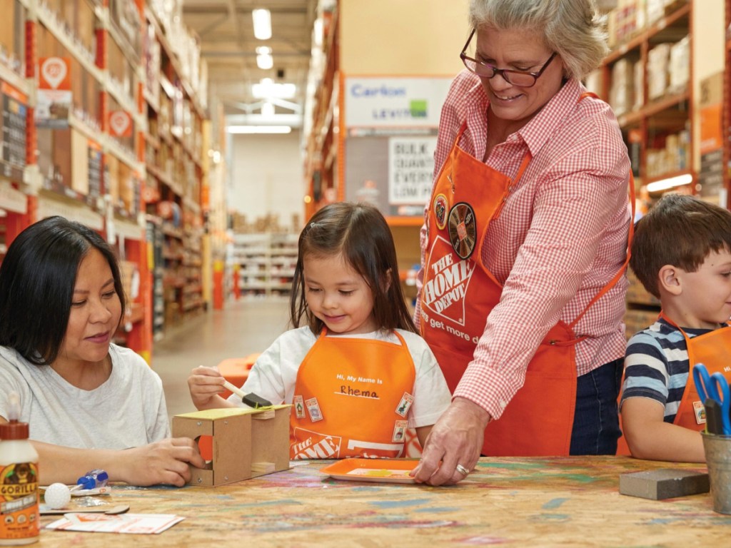Free Home Depot Kids Workshop Makes the Best Weekend Activity