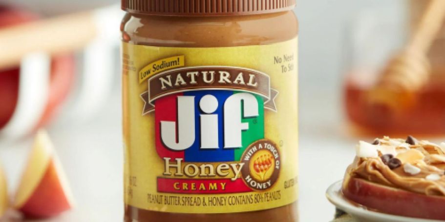 Score $5 Off Your Amazon Grocery Purchase – Jif Peanut Butter Only $1.72!