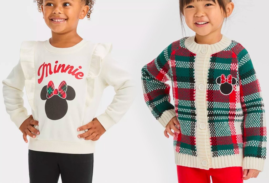 Disney Minnie Mouse Kids Christmas Clothes at Target