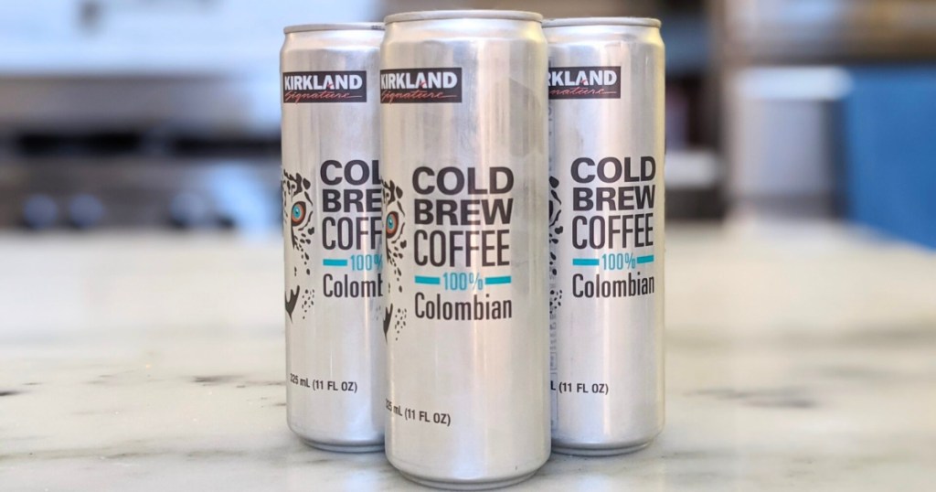 Kirkland Cold Brew Colombian Coffee 11oz Cans