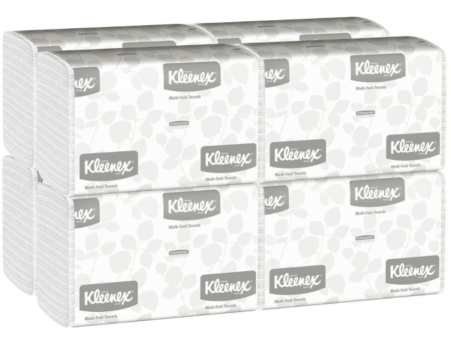 8 Packs of Kleenex Multifold Hand Paper Towels