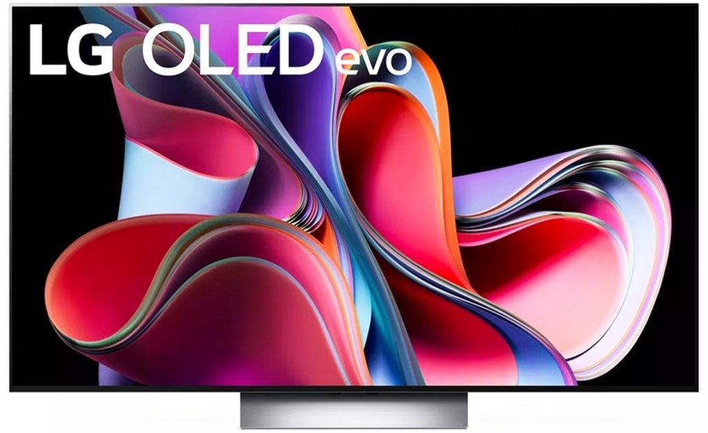 Stock image of an LG OLED Evo TV