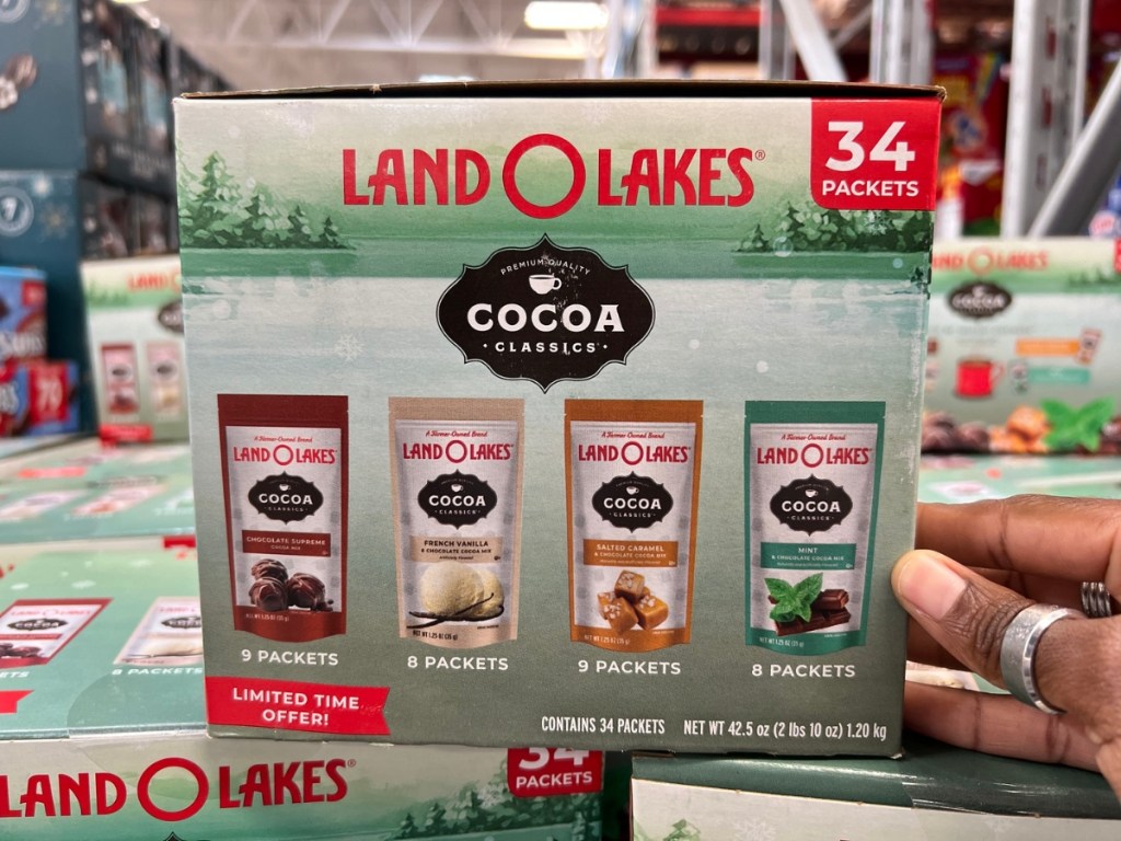 Land O Lakes Cocoa Classics Hot Cocoa Mix 34-Count Variety Pack
