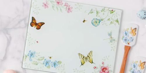 Lenox Butterfly Meadow Glass Cutting Board Just $10.99 on Amazon (Reg. $18)