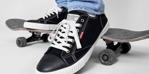 Up to 70% Off Men’s Shoes on Macys.com | Levi’s Sneakers Only $15 (Regularly $50)